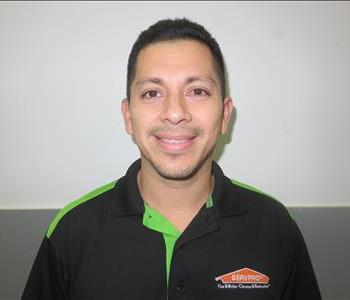 Jorge Ordonez, team member at SERVPRO of Western Essex County